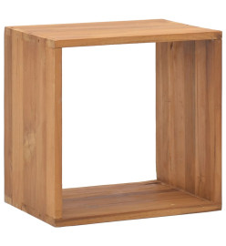 Table de chevet 40x30x40 cm Bois de teck solide