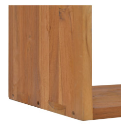 Table de chevet 40x30x40 cm Bois de teck solide