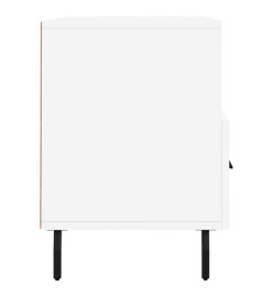 Meuble TV blanc 102x36x50 cm bois d'ingénierie