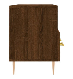 Meuble TV chêne marron 102x36x50 cm bois d'ingénierie