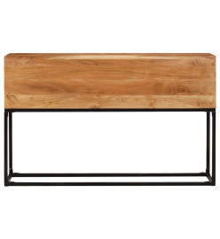 Table console 120x30x75 cm Bois d'acacia massif