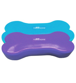 FitPAWS Plate-forme d'équilibre d'animaux Giant K9FITbone PVC Aqua