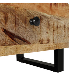 Table de chevet 40x33x46 cm Bois de manguier solide