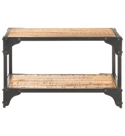 Table basse 60x60x35 cm Bois de manguier massif