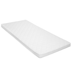 Sur-matelas 90 x 200 cm Mousse froide Profil d'œuf 6 cm