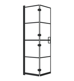 Cabine de douche pliable ESG 80x140 cm Noir