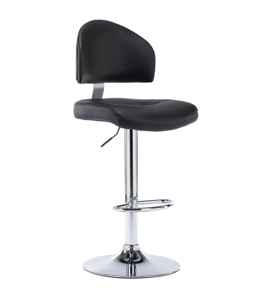 Tabouret de bar Noir Similicuir