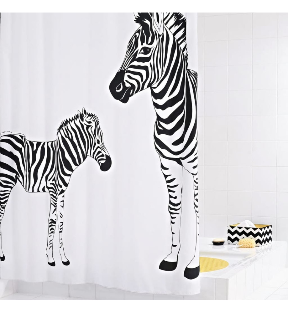 RIDDER Rideau de douche Zebra 180 x 200 cm