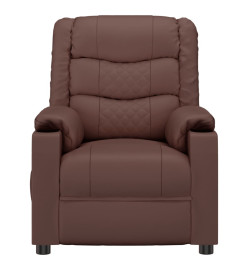 Fauteuil de massage Marron Similicuir