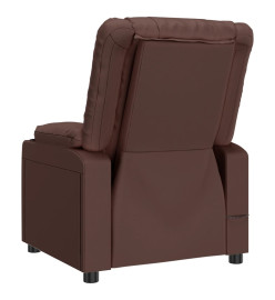 Fauteuil de massage Marron Similicuir