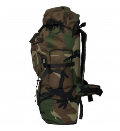 Sac à dos en style d'armée XXL 100 L Camouflage