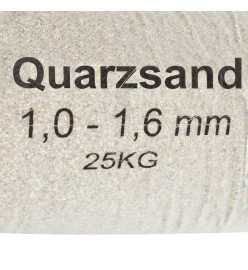 Sable filtrant 25 kg 1,0-1,6 mm