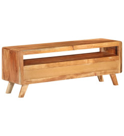 Meuble TV 110x30x40 cm Bois d'acacia massif