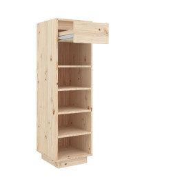 Armoire à chaussures 34x30x105 cm Bois de pin massif