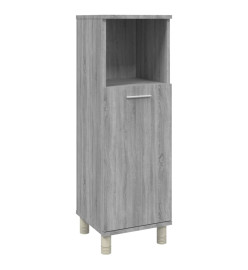 Armoire de bain Sonoma gris 30x30x95 cm Bois d'ingénierie