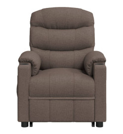 Fauteuil de massage Taupe Tissu