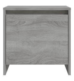 Table de chevet Sonoma gris 45x34x44,5 cm Aggloméré