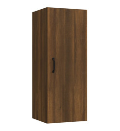 Armoire murale Chêne marron 34,5x34x90 cm Bois d'ingénierie