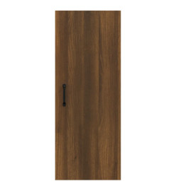 Armoire murale Chêne marron 34,5x34x90 cm Bois d'ingénierie