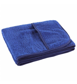 Serviettes de plage 2 pcs bleu royal 75x200 cm tissu 400 GSM