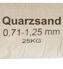 Sable filtrant 25 kg 0,71-1,25 mm