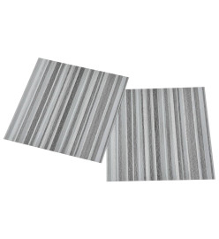 Planches de plancher autoadhésives 55 pcs PVC 5,11m² Gris clair