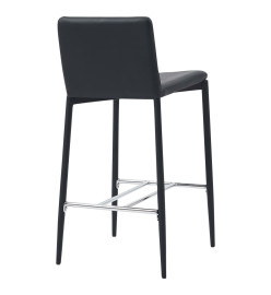 Ensemble de bar 3 pcs Similicuir Noir