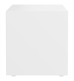 Meubles TV 2 pcs Blanc 37x35x37 cm Aggloméré