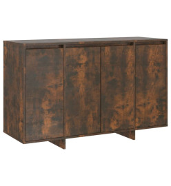 Buffet Chêne fumé 120x41x75 cm Aggloméré
