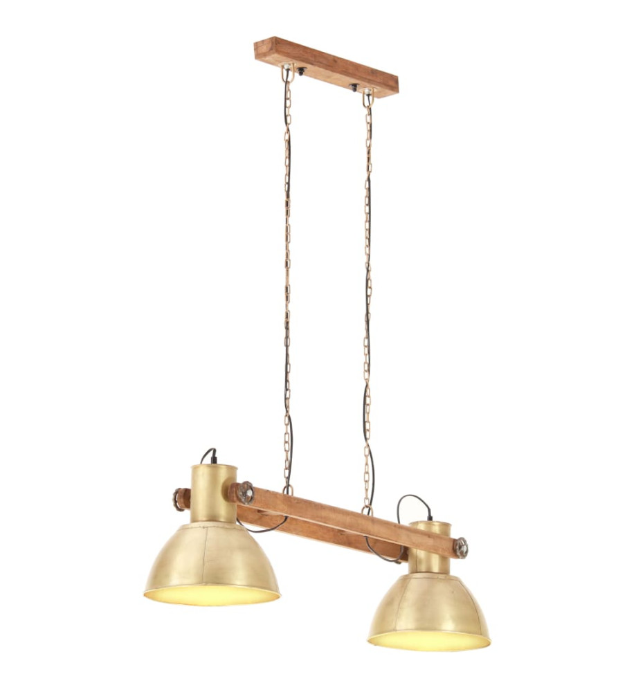 Lampe suspendue industrielle 25 W Laiton 109 cm E27