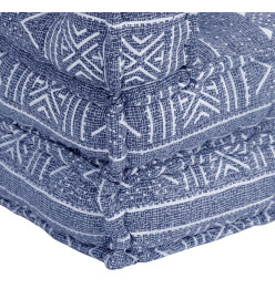 Pouf modulaire Indigo Tissu