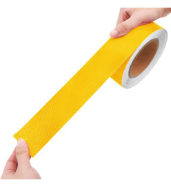 Bande réfléchissante Jaune 5 cmx20 m PVC