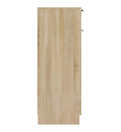 Armoire de salle de bain Chêne sonoma 32x34x90 cm