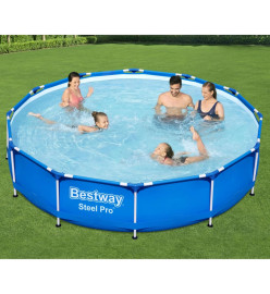 Bestway Piscine à cadre Steel Pro 366x76 cm