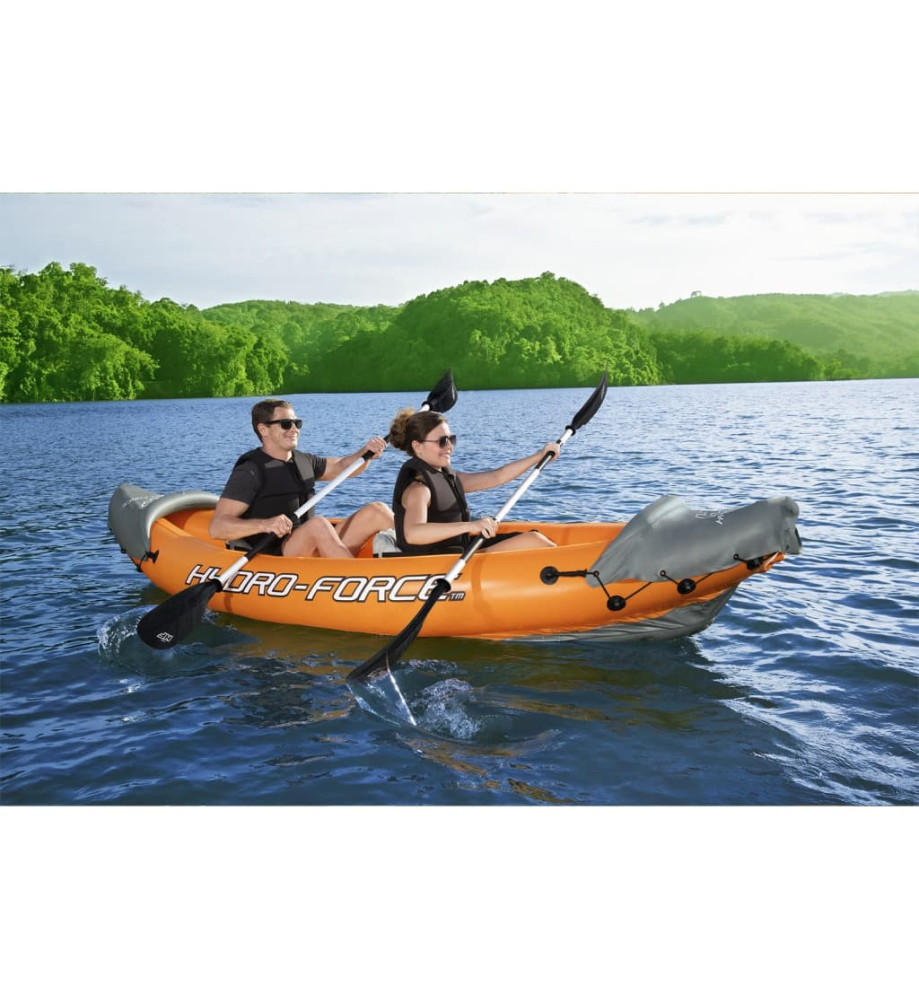 Bestway Ensemble de kayak gonflable Hydro-Force Rapid 2 personnes