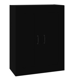 Armoire murale suspendue Noir 69,5x32,5x90 cm
