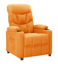 Fauteuil inclinable Jaune Tissu