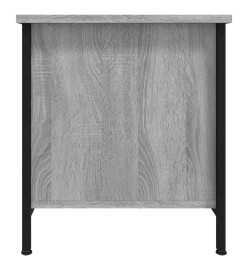 Meuble TV sonoma gris 100x40x45 cm bois d'ingénierie