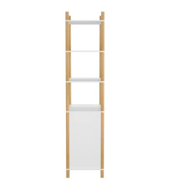 Buffet haut Blanc 60x40x173 cm Bois d'ingénierie