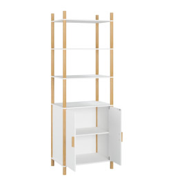 Buffet haut Blanc 60x40x173 cm Bois d'ingénierie