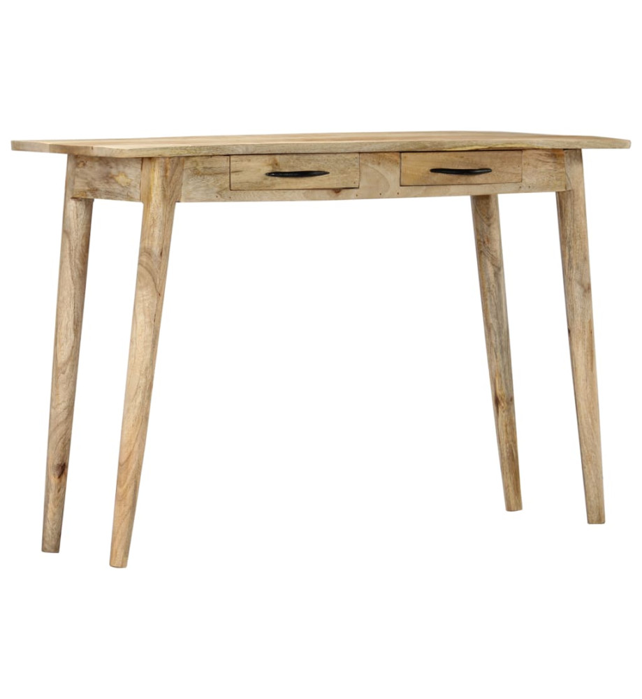 Table console 115x40x75 cm Bois de manguier massif brut