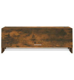 Garde-robe Chêne fumé 100x32,5x35 cm Bois d'ingénierie