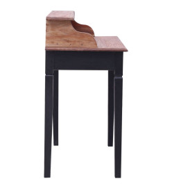 Bureau avec tiroirs 90x50x101 cm Bois de récupération solide