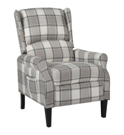 Fauteuil inclinable Gris Tissu