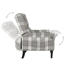 Fauteuil inclinable Gris Tissu