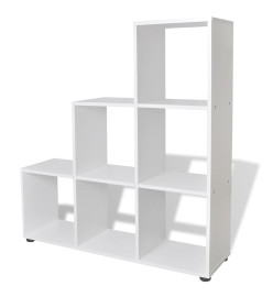 Bibliothèque/étagère 107 cm Blanc