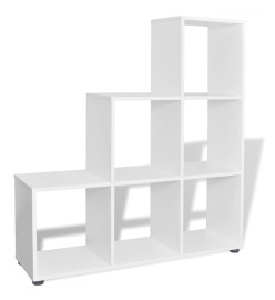 Bibliothèque/étagère 107 cm Blanc