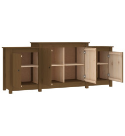 Buffet Marron miel 164x37x68 cm Bois massif de pin