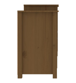 Buffet Marron miel 164x37x68 cm Bois massif de pin