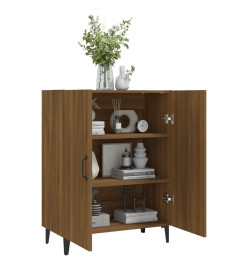 Buffet Chêne marron 70x34x90 cm Bois d'ingénierie